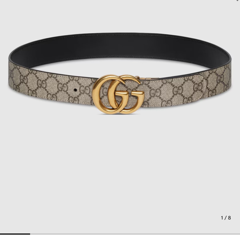 GG Marmont Reversible Belt Vintage Size 75/30